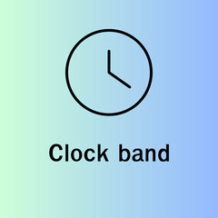 Clock band - 1