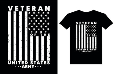 Veteran of the united states army, Memorial Day proud U.S. A military  vector Veteran  t shirt design