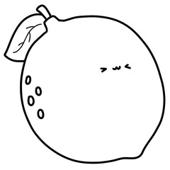 Coloring Page outline of cute vegetables vector illustration