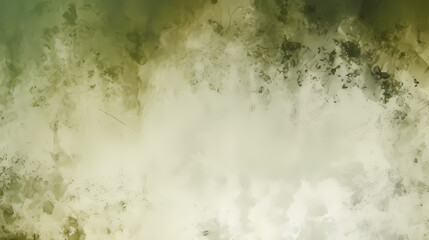 Fototapeta premium Green abstract painting background