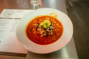Mexican spicy soup, Mexico