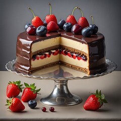 Torte. Generative AI Technologie