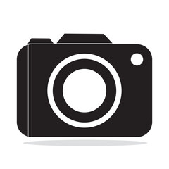 Photo camera vector icon isolated eps10