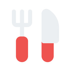 cutlery flat icon