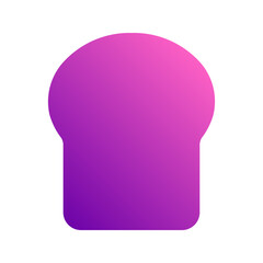 bread gradient icon