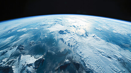 宇宙から撮影した地球