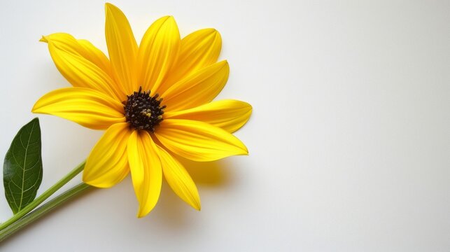 Yellow flower.