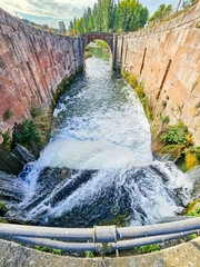Lock number 1 of the Canal de Castilla, Palencia province - 762453259