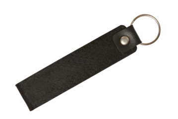 Black key holder isolated on white background
