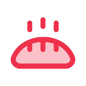 recommend clip art: bread outline fill icon