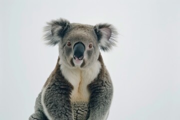 koala bear is sitting and laughing - Powered by Adobe