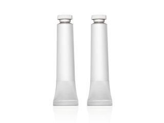 color tube, transparent background