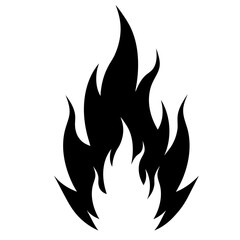 campfire flame fire icon