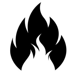 campfire flame fire icon