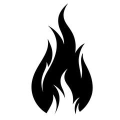 campfire flame fire icon