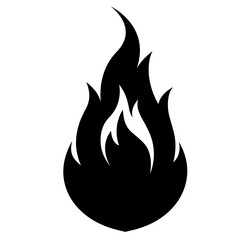 campfire flame fire icon