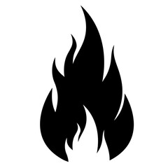campfire flame fire icon