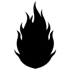 campfire flame fire icon