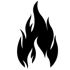 campfire flame fire icon
