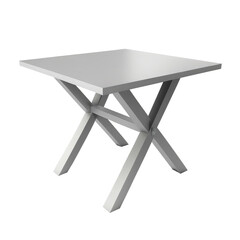 modern table isolated on the transparent background