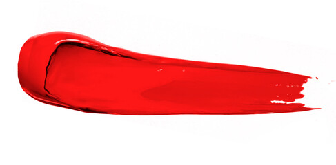 Colour oil brush stroke