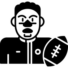 Rugby Player Icon