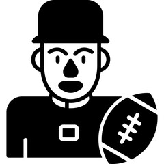 American Football Player Icon