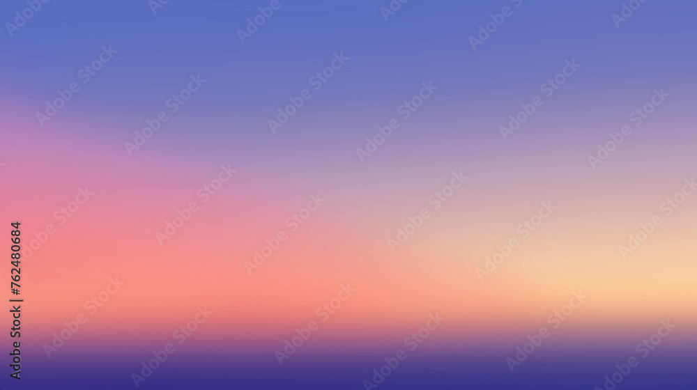 Leinwandbilder soft gradient background transitioning from purple to orange with a smooth, diffuse effect