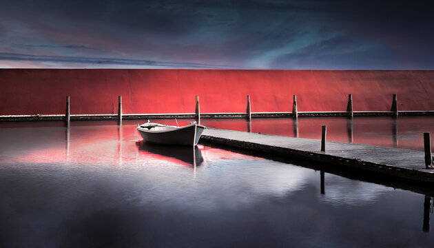boat on the dock_01a