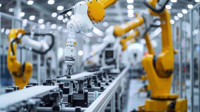 Advanced production line for cutting-edge technology manufacturing