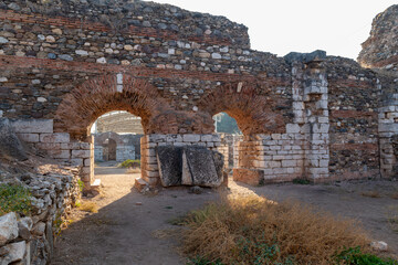 The Gymnasium of Sardes ( Sardis )  Ancient City. Manisa - Turkey