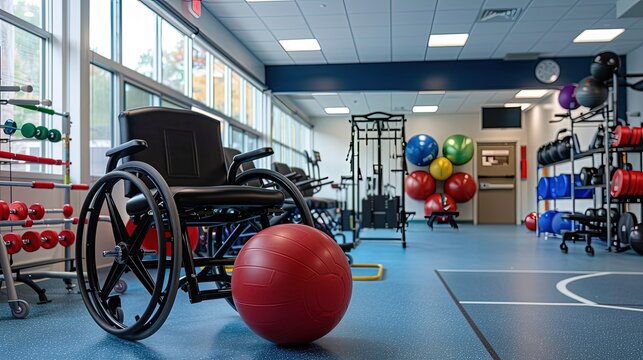 An inclusive fitness center offering adaptive sports programs