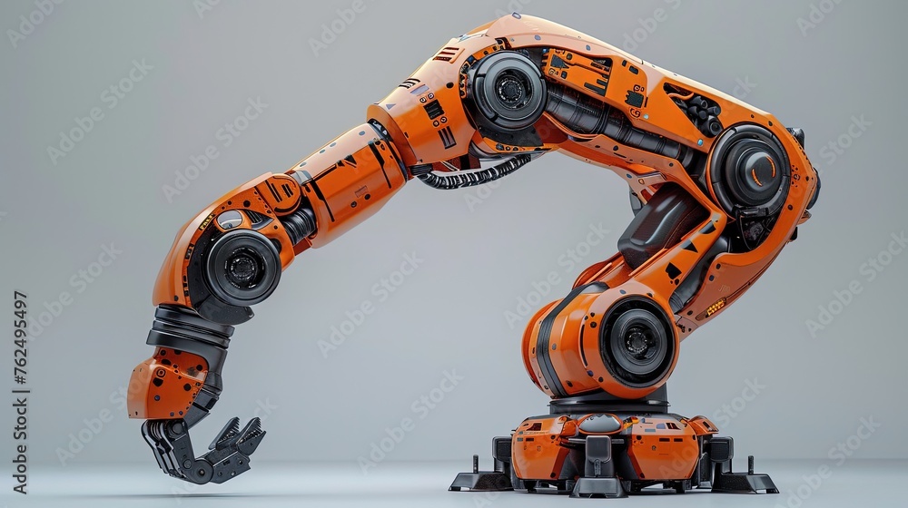 Poster remote-controlled robotic arm for precision tasks