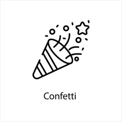 Confetti icon