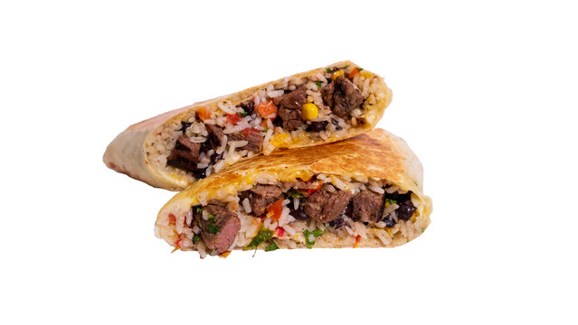 Steak Burrito Transparent