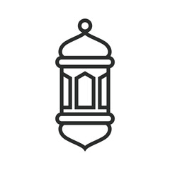 Outline Ramadan decor icon