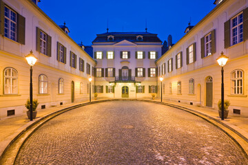 Fototapeta na wymiar Österreich, Niederösterreich, Brunn Maria Enzersdorf, Schloss Hunyadi