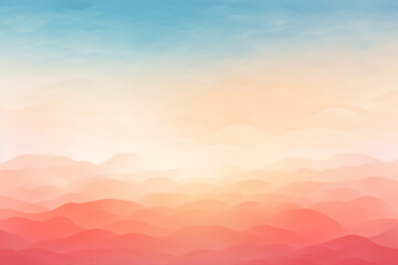 Greet the morning with the enchanting hues of a dynamic sunrise gradient. - obrazy, fototapety, plakaty