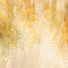 Golden white abstract with dynamic splashes - obrazy, fototapety, plakaty