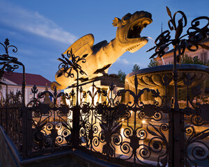 Sterreichrnten Klagenfurt Neuer Platz Lindwurm