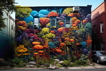 Let the vibrant street art mural be a testament to the boundless creativity of the urban landscape.