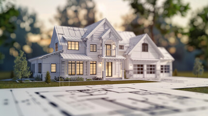 New house plans blueprints