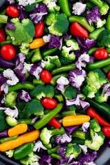 fresh vegetable salad