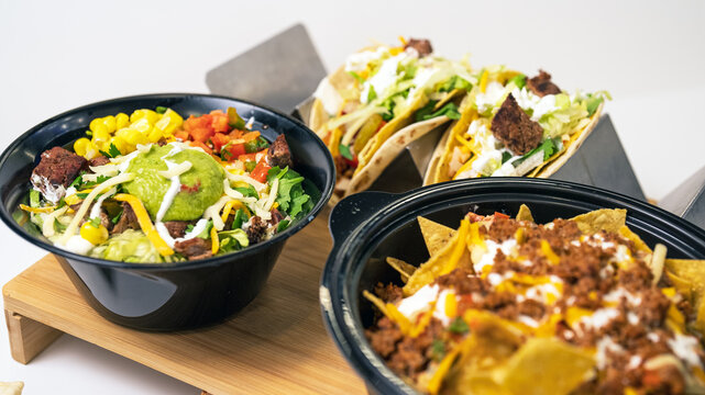 Mexican Food Set Design 