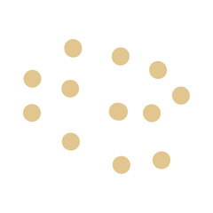 Abstract  dots decoration 