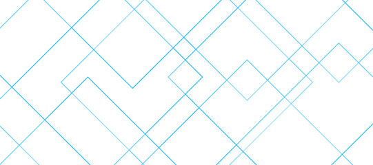 Abstract Blue Geometric squares with modern technology design. Futuristic digital landscape with lines. Concept for dynamic websites, striking posters, and business booklets.	

