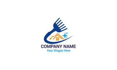 Cleaning Service Business Logo Design.