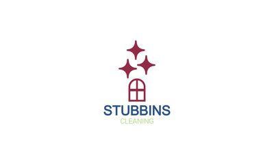 Home Cleaning Services Logo Design Vector.