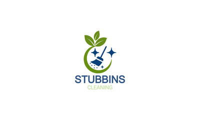 Cleaning logo vector template. This logo suitable