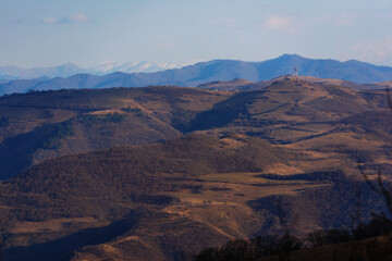 Fototapeta na wymiar Amazing landscape with mountains, Armenia